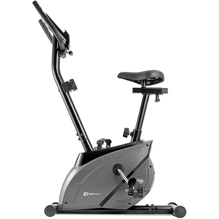VÉLO D'APPARTEMENT HS-2070 Onyx fitness MAX 120 KG résistance réglable Hop-Sport