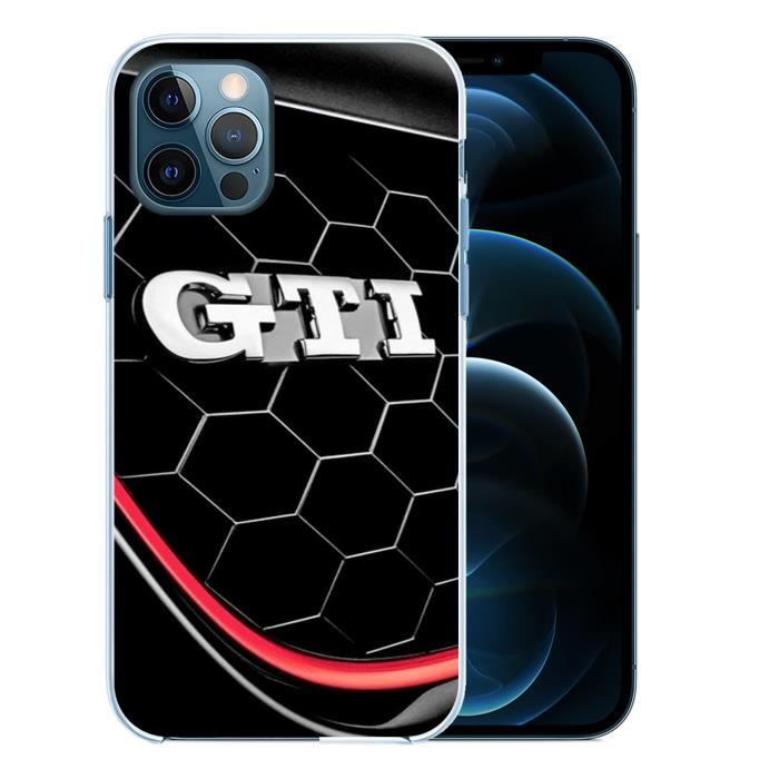 Coque pour iPhone 12 PRO - Vw Golf Gti Logo. Accessoire telephone