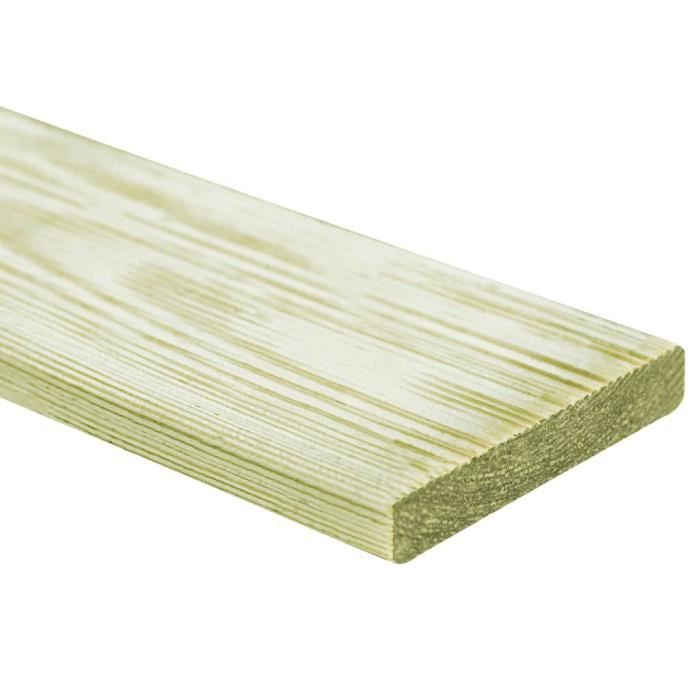 Magnifique Lot de 10 Lames de terrasse Professionnel - 10 pcs 1,87 m² Bois @70149