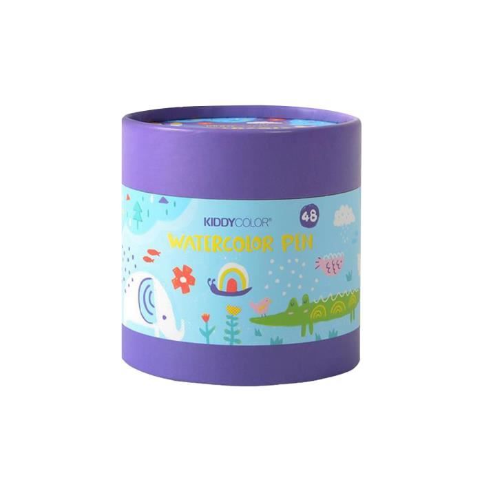 Children's Brush Safe Washable Set Water-soluble Watercolor Pen 10ml J5468
