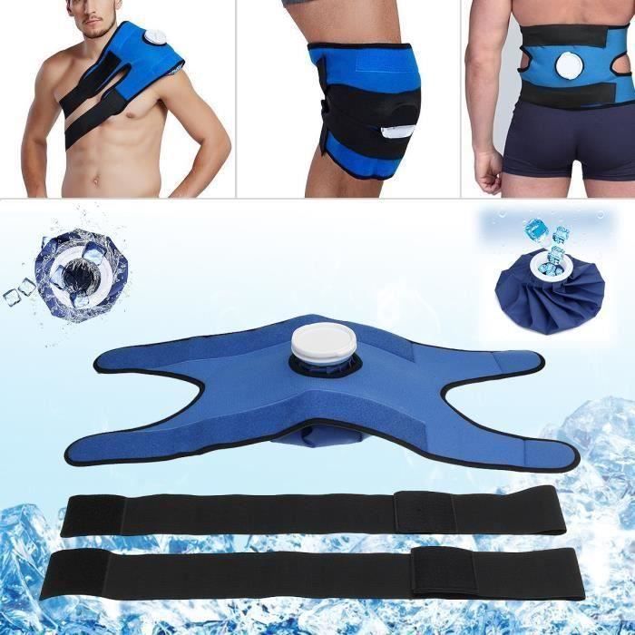 TEMPSA Sac De Glace Réutilisable Kit De Compresse Froide Chaude Multifonctionnel Pour Soulager Douleur Épaule Genou*SQ