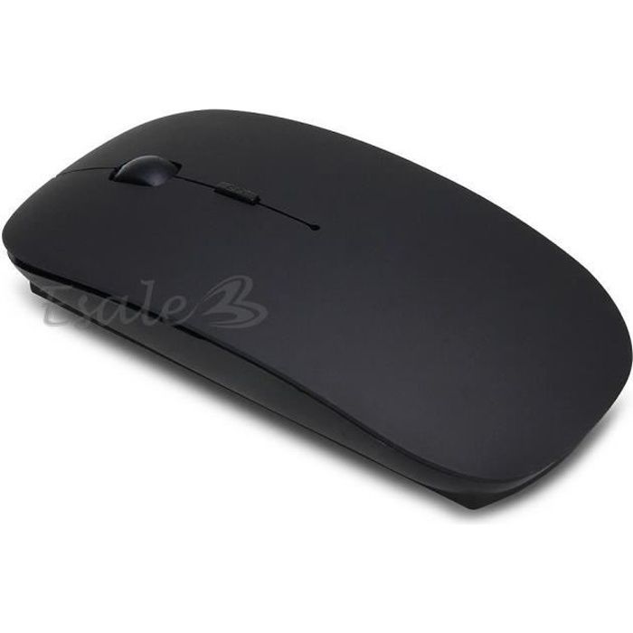 Souris Bluetooth Optique 2.4GHz Sans Fil Wireless Mouse pour Laptop Mac PC NOIR