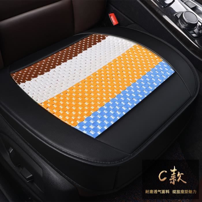 Housse de tapis de conducteur de coussin de protection de chaise de coussin de siège avant de voiture respirante Type C