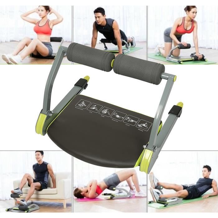 LEIBEIKA 5 en 1 Appareil Abdominaux Trimmer L'appareil de Fitness Entraînement Trainer Maison Gym Equipement Machine