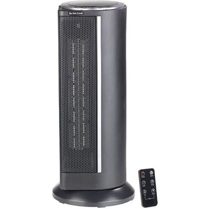 Radiateur soufflant céramique télécommandé 2000 W -LV-450-