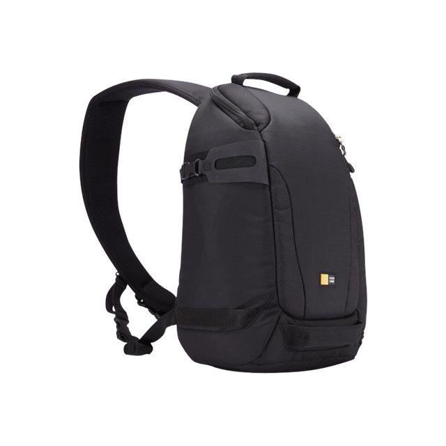 CASE LOGIC - Sac bandoulière nylon noir pour appareil photo hybride ou réflex numérique, Luminosity