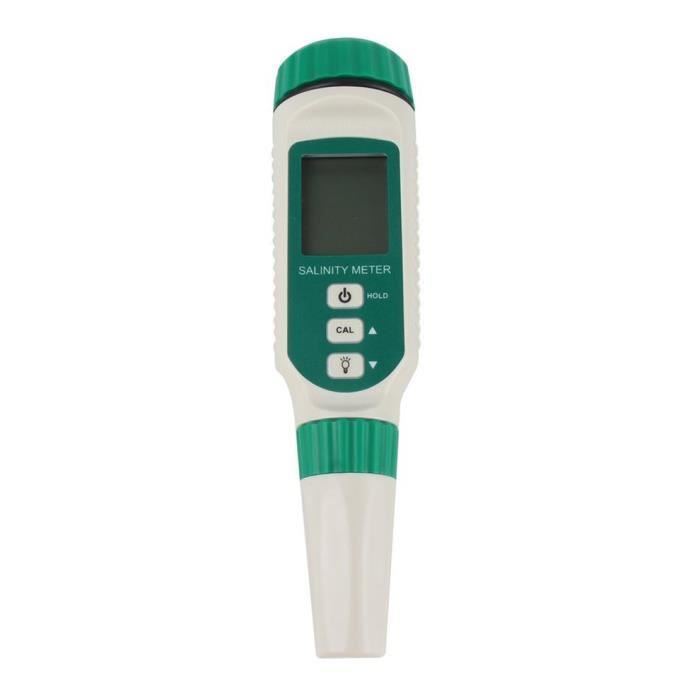 AR8012 salinomètre numérique testeur de salinité stylo boissons alimentaires boisson sel, blanc et vert