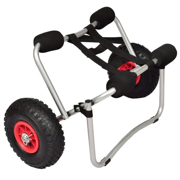 Chariot pour kayak Remorques pour bateaux Aluminium