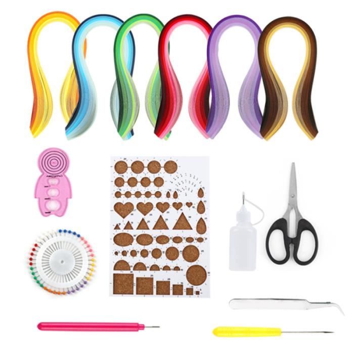 1 Set Paper Quilling Matériel Élégant Creative Chic Mode DIY Papier Matériaux