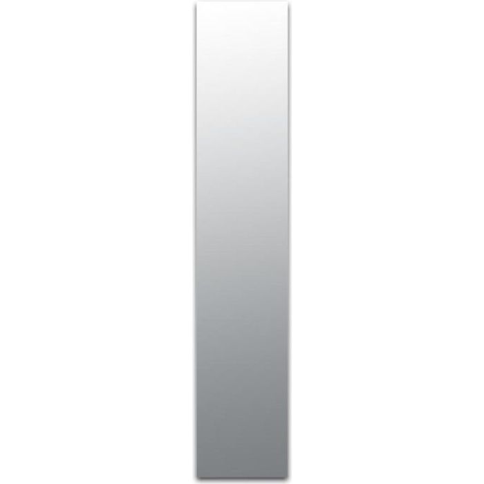 Miroir adhésif lettre L minuscule - 3,2 cm Matière : Miroir acrylique - Plastique réfléchissant Dimensions : 32 x 6 mm