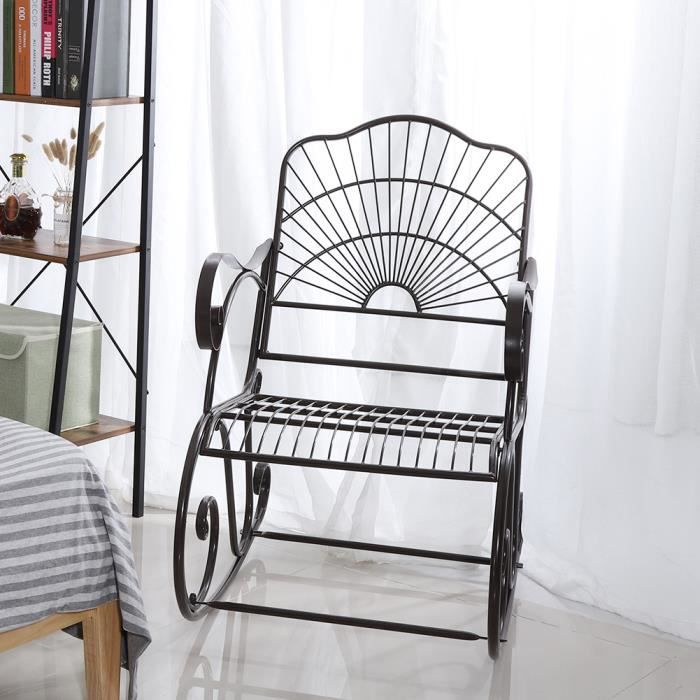 Fauteuil à bascule en fer HB015 -PAI