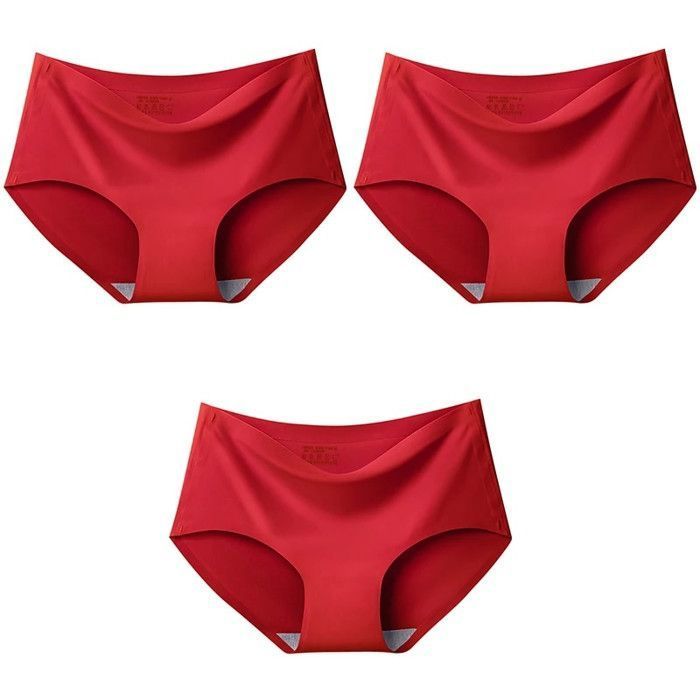 Culottes Femme Sans Couture Taille Haute Lot De 6 - Slips Invisibles Confort S-XXL