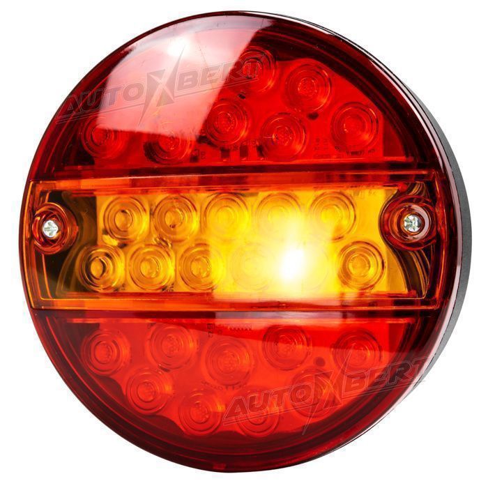 4X 12V / 24V Luci Di Freno A Led Hamburger Rotonde - Foto 10