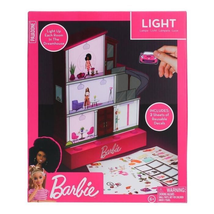 Lampe décorative - PALADONE - Barbie Dreamhouse - Rose - 1W - Intérieur