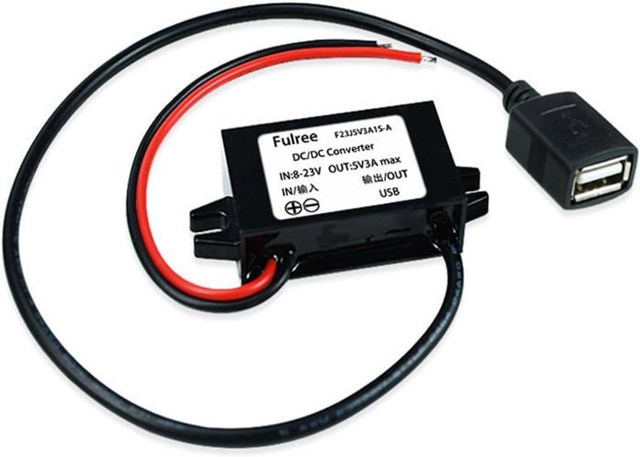 Sonew Réducteur De Tension 5V 10A Réducteur De Tension DC‑DC 12V 24V à 5V 10A 50W Convertisseur