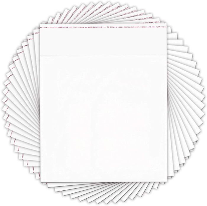 Pochettes En Cellophane Autocollantes 155x150mm - Pour Cartes De Vœux, Artisanat, Protection Et Présentation - 10
