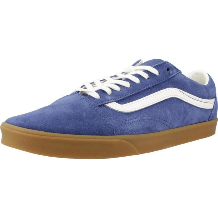 Vans Sport > Zapatillas Mujer Modèle Chaussure Vans Modèle Old Skool Lowpro - Coleur Bleu