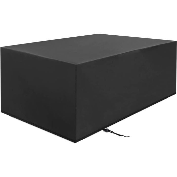 Housse de Protection Salon de Jard Couverture de Protection Meubles Bâche Salon de Jardin Imperméable Anti-UV 210D PVC Tissu