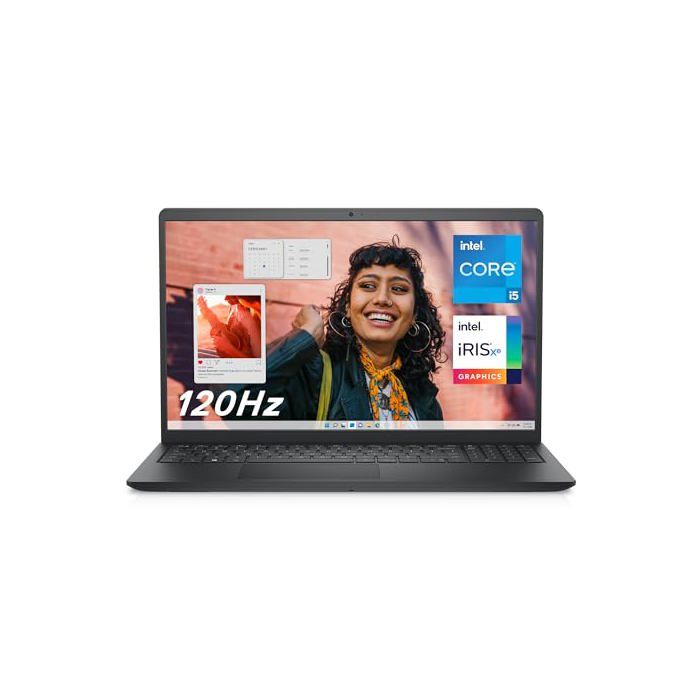 Dell Inspiron 15 3530 Ordinateur Portable 15 6'' Écran FHD 120 Hz Intel Core i5 RAM SSD Intel Iris XE Windows 11 Home Clavier AZERTY Carbone - vue 9