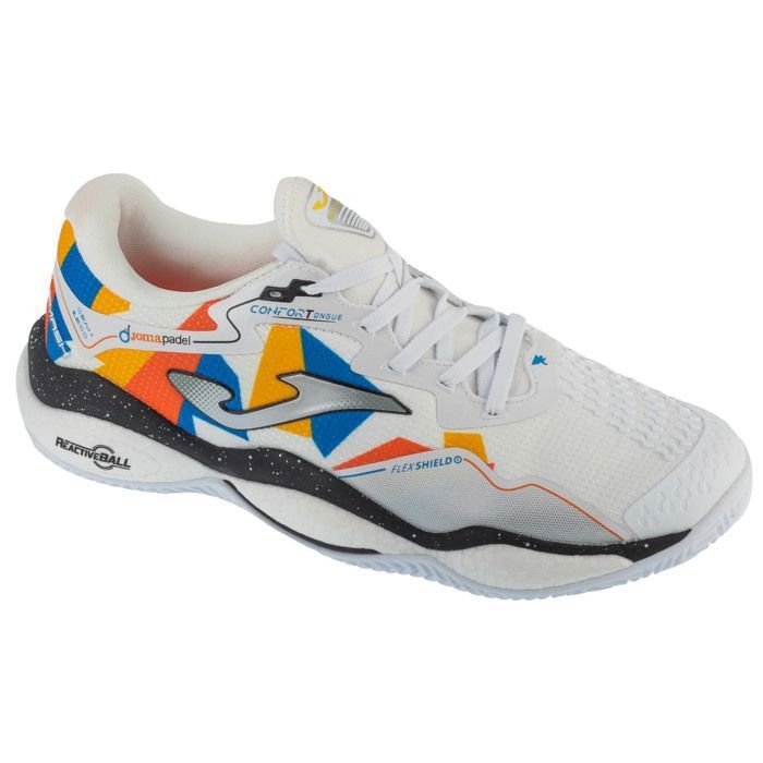 Chaussures de tennis - JOMA - Smash Men 25 TSMAW - Blanc - Tissu - Stabilis system Chaussures de tennis - JOMA - Smash Men 25 TSMAW - Blanc - Tissu - Stabilis system