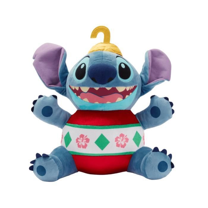 Peluche - DISNEY - Stitch spéciale fêtes Noël - 35 cm - Pull rouge - Motifs fleuris Peluche - DISNEY - Stitch spéciale fêtes Noël - 35 cm - Pull rouge - Motifs fleuris