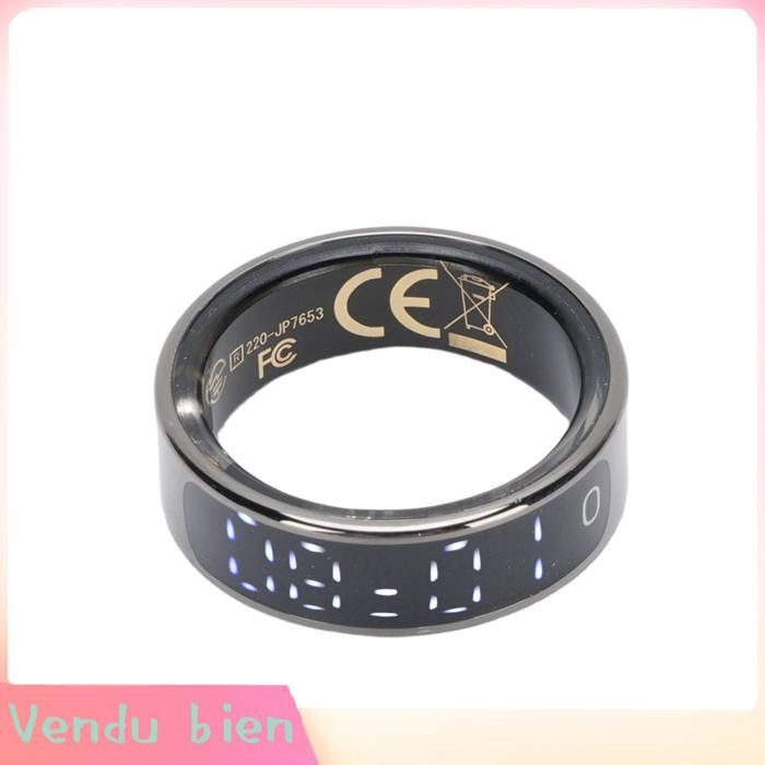 Garosa anneau de suivi de remise en forme bijoux montre Taille 11 (ID 20 6 mm / 0 81 pouces C 64 6 mm / 2 54 pouces) 20 mAh