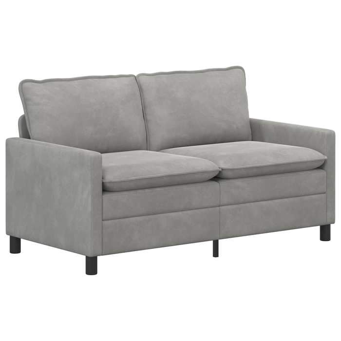 Canapé Gris clair 156 x 81 x 875 cm Velours