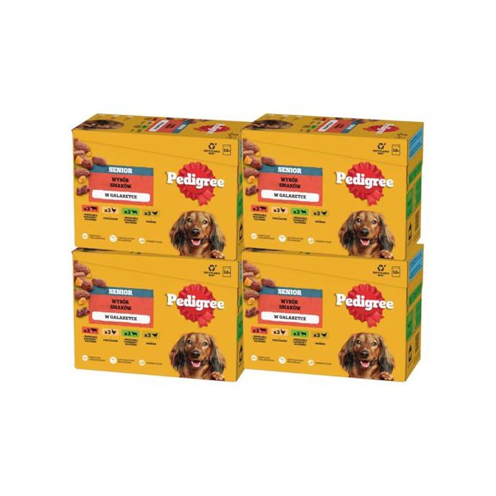 Boîte nourriture humide - PEDIGREE - Senior - 100 g - Sans colorant ni arôme artificiel - Complet et équilibré