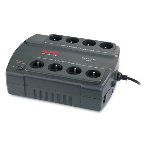 Onduleur externe APC BACK-UPS ES (BE400-CP) – 400 VA – 240W – Montage mural possible