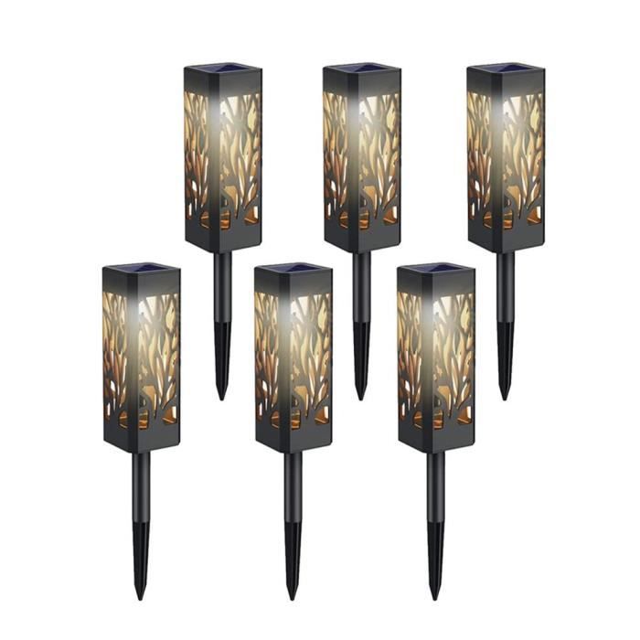 Lot De 10 Mini Lampadaires De Jardin – Modèles Réalistes De Lampes De Rue Pour Décoration Paysage Miniature, Table De Sable, Diorama Enfants Et Maquettes