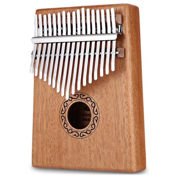 Healifty Kalimba Pouce Piano Mini Doigt Piano Enfants Adultes Débutants Instruments de Musique Argent 
