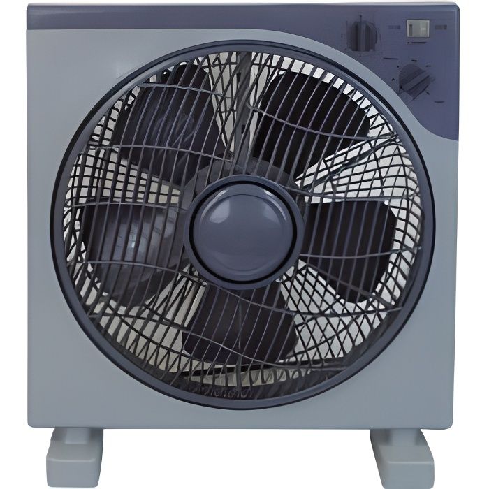 minuterie blanc et gris grille rotative Ardes AR5B24 Ventilateur Box Floor 26 3 vitesses de rotation