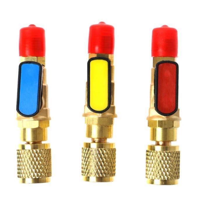 Jauge Pour Tuyaux De Climatisation 1/4" SAE - Idéal Pour Le Rechargement AC / HVAC