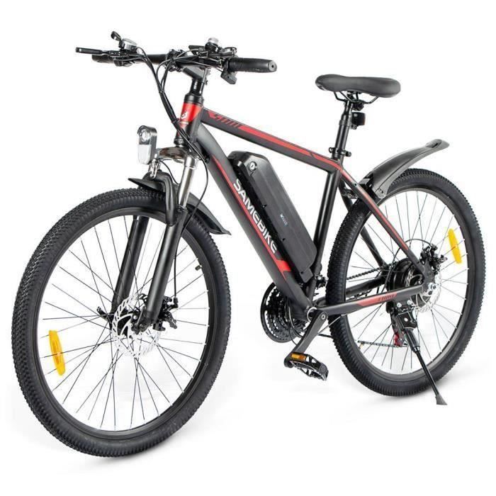 VTT Électrique Samebike SY26 - Noir - Pneu 26'' -