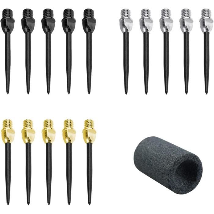 Pointes de rechange pour fléchettes, convertisseur de Points en acier 2BA, 6 pièces  18