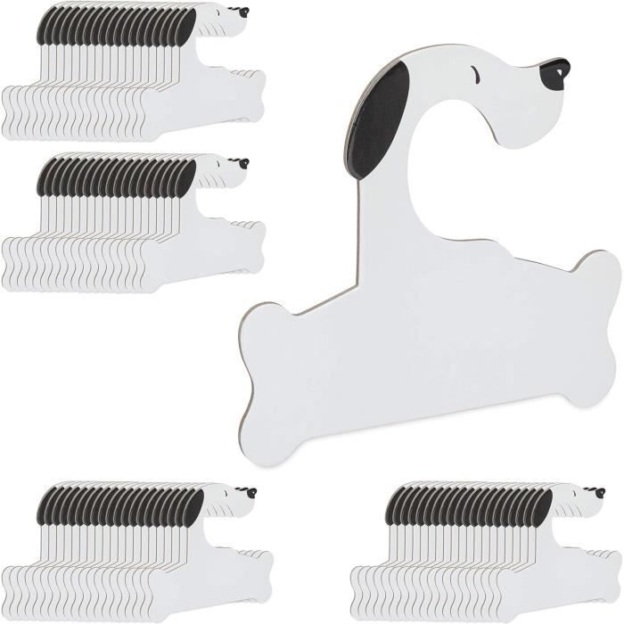Lot De 30 Cintres En Velours Pour Bébé - Cintres Enfant Antidérapants, Fins (0.5cm), Gain De Place - Couleur Crème