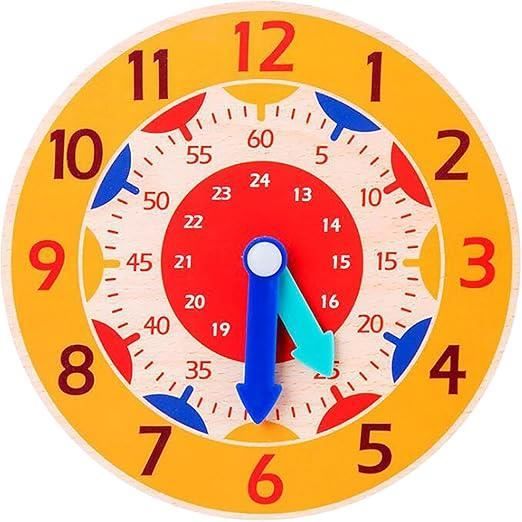 Horloge d'apprentissage pour les enfants Horloge d'apprentissage pour Horloge d'apprentissage pour les enfants Horloge d'apprentissage pour