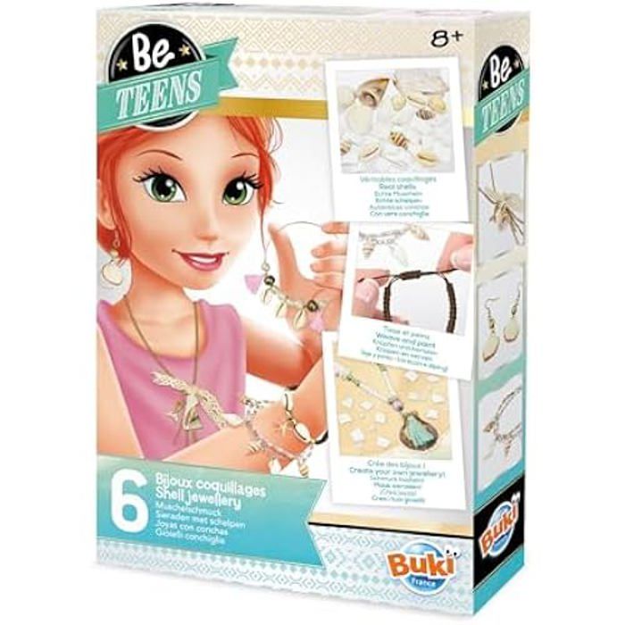 Bijoux - Buki - BE122 - 6 bijoux coquillages - Multicolore - À partir de 8 ans