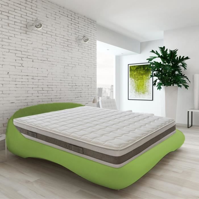 Matelas 140x190 orthopédique en mousse à mémoire de forme «Rieti»