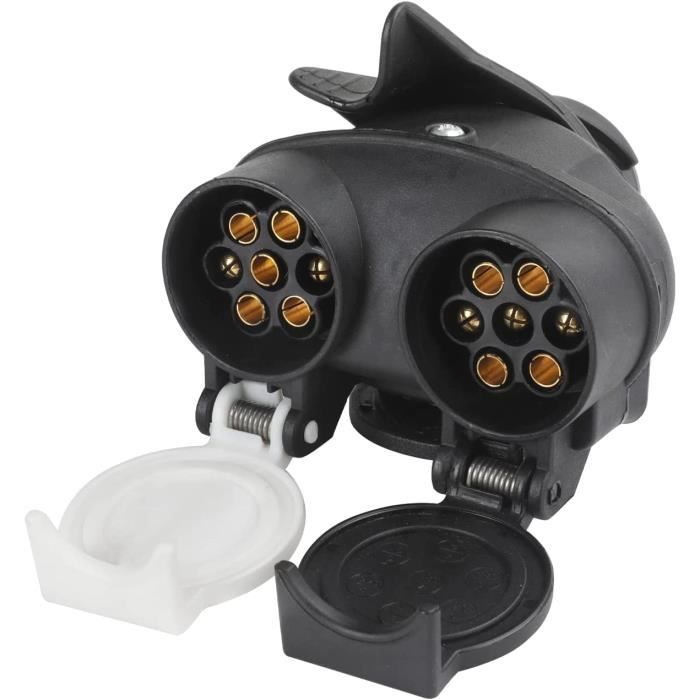 Adaptateur Remorque 13 Broches Vers 7 Broches - Étanche, Plug & Play, Pour Véhicules