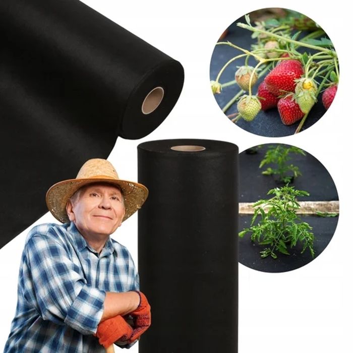 Geotextile/agrotextile noire 20m