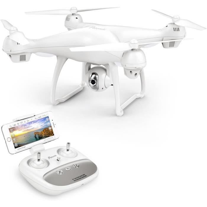 Potensic Drone avec GPS Drone avec 1080P HD caméra à Angle réglable en  Temps réel FPV et T35 Avion en Fonction Suivez-Moi, Maintien - Cdiscount  Jeux - Jouets