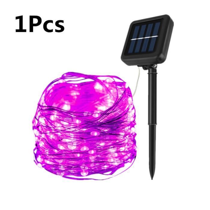 Jopassy 30M 300 LED Solaire Guirlande Lumineuse Noël IP44 8 Modes