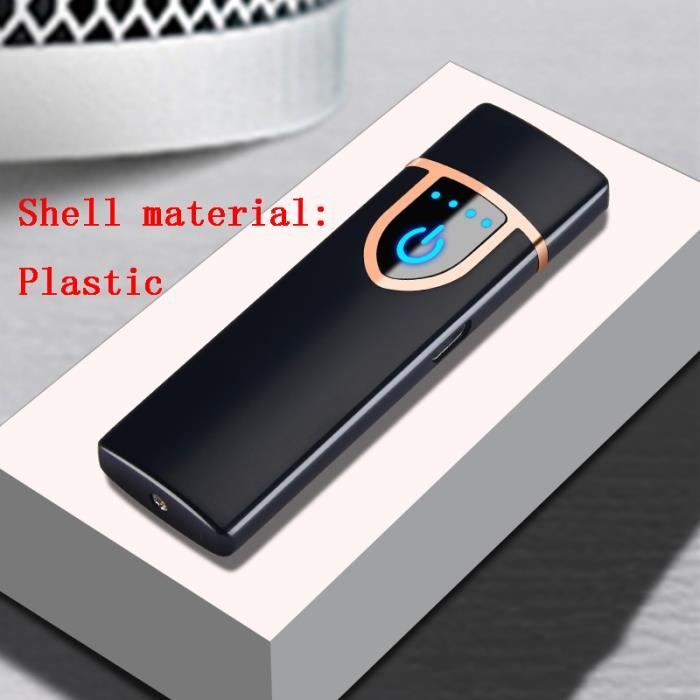 Briquet à arc électrique – Long briquets – Rechargeable plasma USB pour