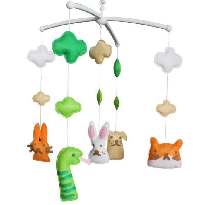 Bebe Reve Musical Mobile Parti Foret Animal Friends Colore Cadeau Bebe Cdiscount Puericulture Eveil Bebe