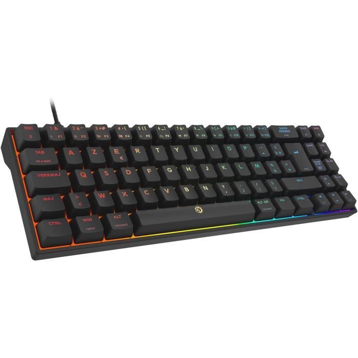 Clavier gaming sans fil Azerty Cherry MX 8.2 TKL Blanc - Clavier