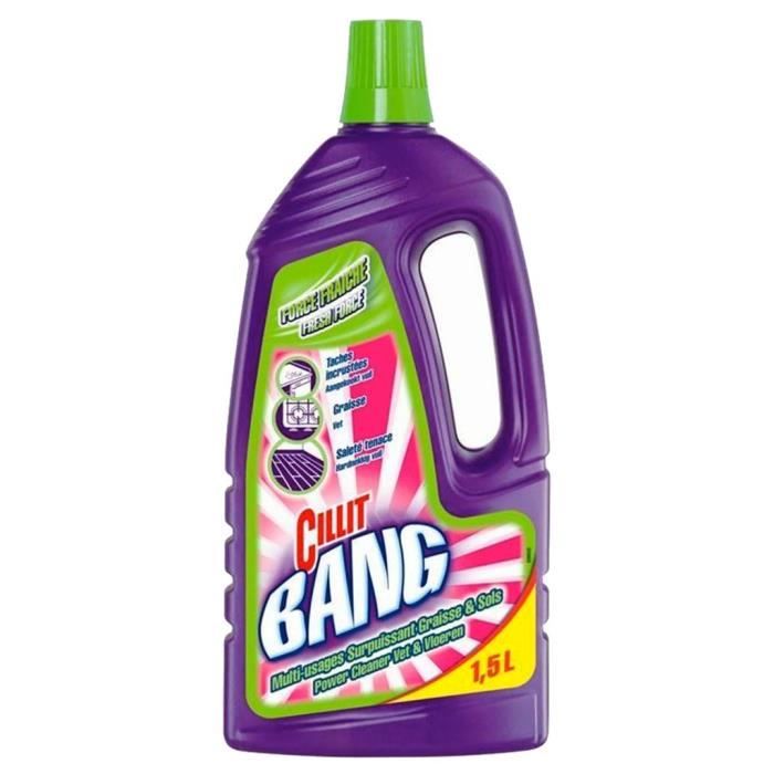Cillit Bang Nettoyant Multiusages Surpuissant Graisse et Sols 1L5 (lot de 3) Cdiscount Maison