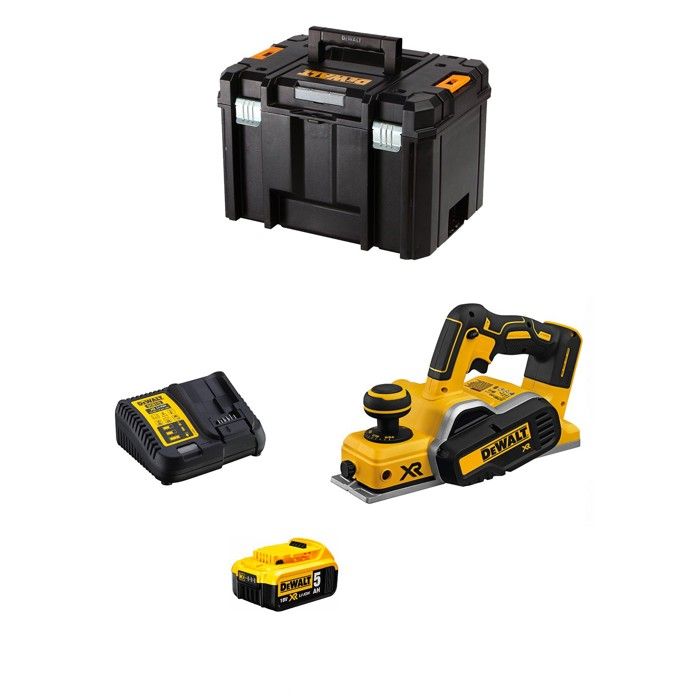 Rabot DeWALT DCP580P1T 1 x 5 0 Ah + DCB115 + TSTAK VI