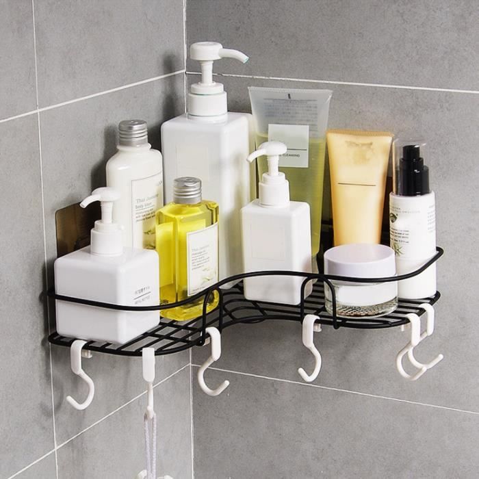 Boîte De Rangement à Ventouse Pour Salle De Bain/ Cuisine - Transparente, étanche PET, Sans Perçage - 2
