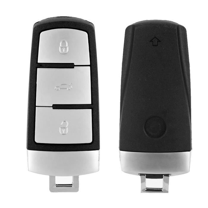Coque Clé Voiture 3 Boutons SALPIE - Compatible Ford Transit Focus C-Max Avec Lame HU101